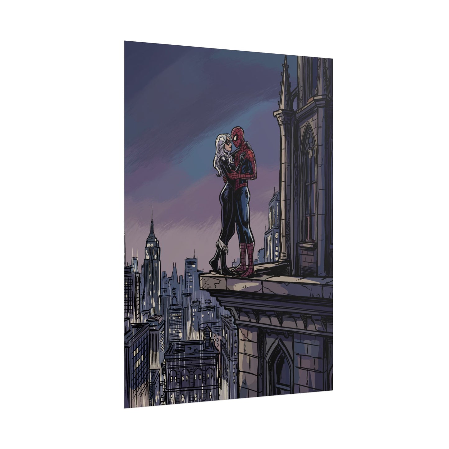 The Spider & The Cat #2 - Poster