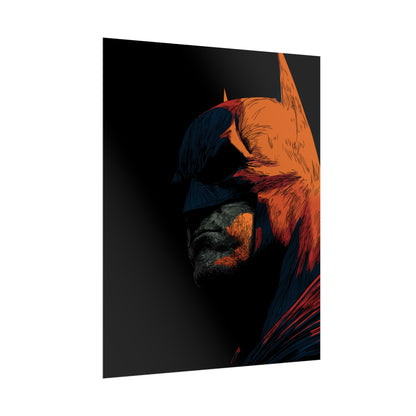 Batman Profile Art Poster