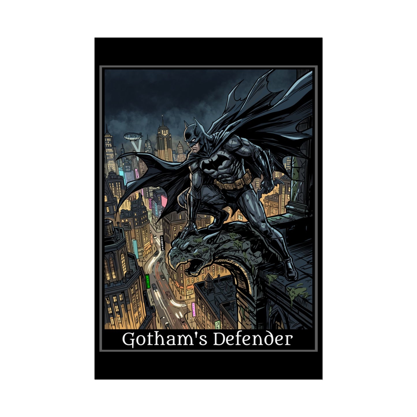 Gotham's Defender Poster