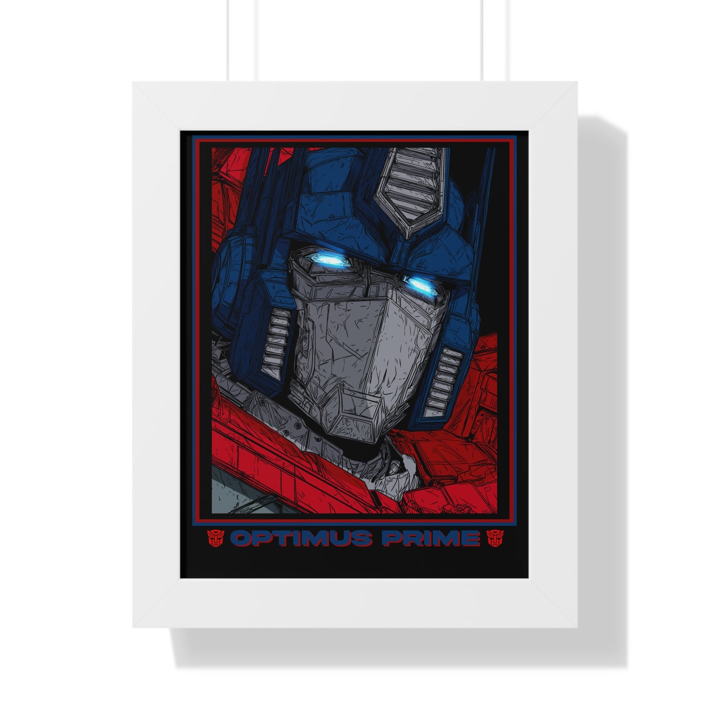 Optimus Prime Framed Poster