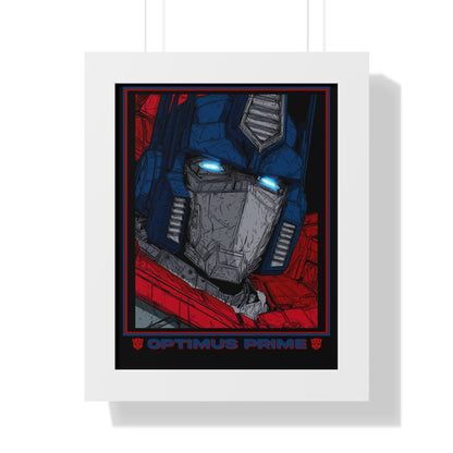 Optimus Prime Framed Poster