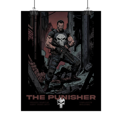 The Punisher Comic - Vigilante Poster