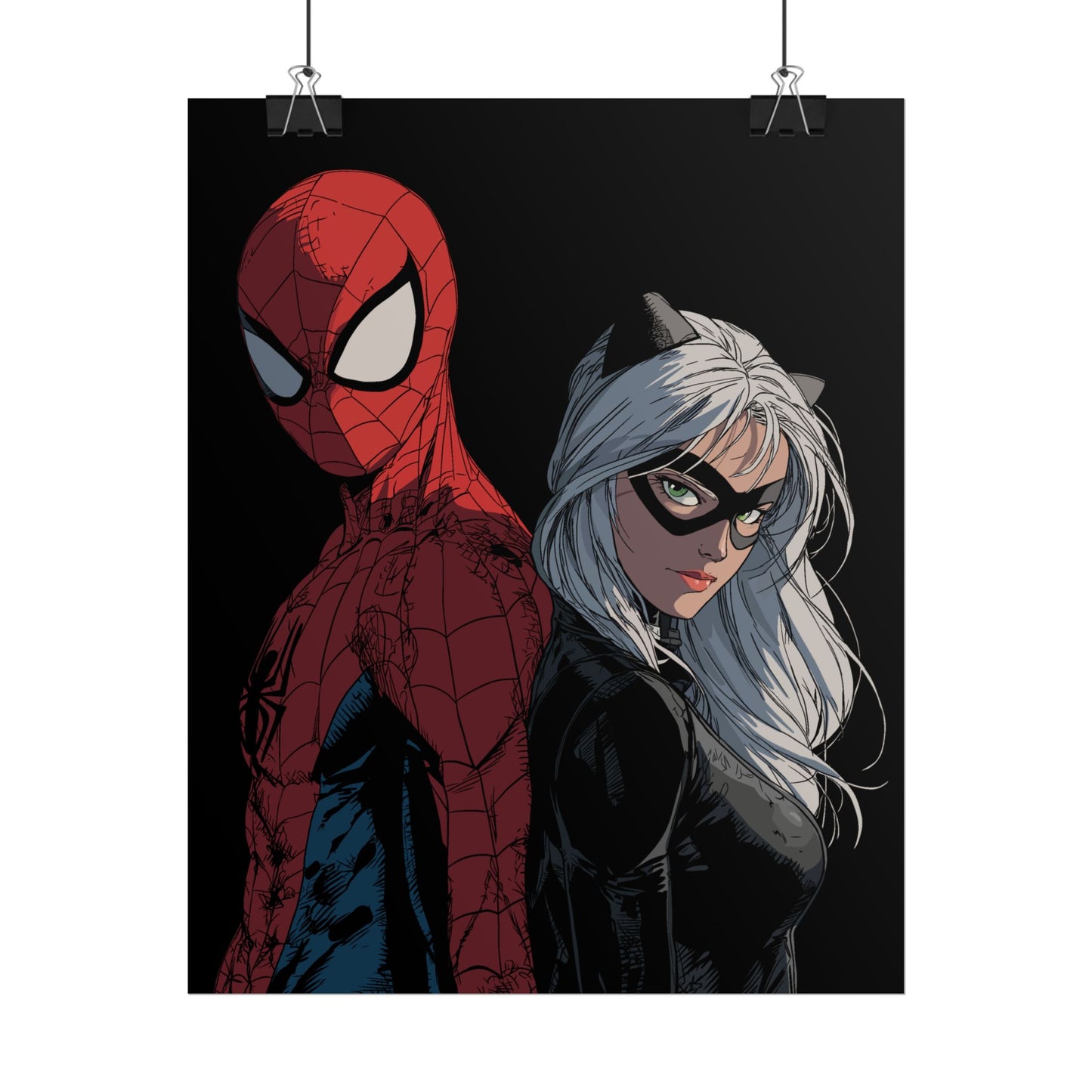 Spider-Man & Black Cat Rolled Poster