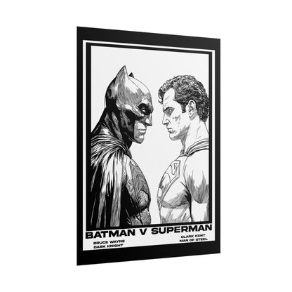 Cinematic Batman v Superman Rolled Poster
