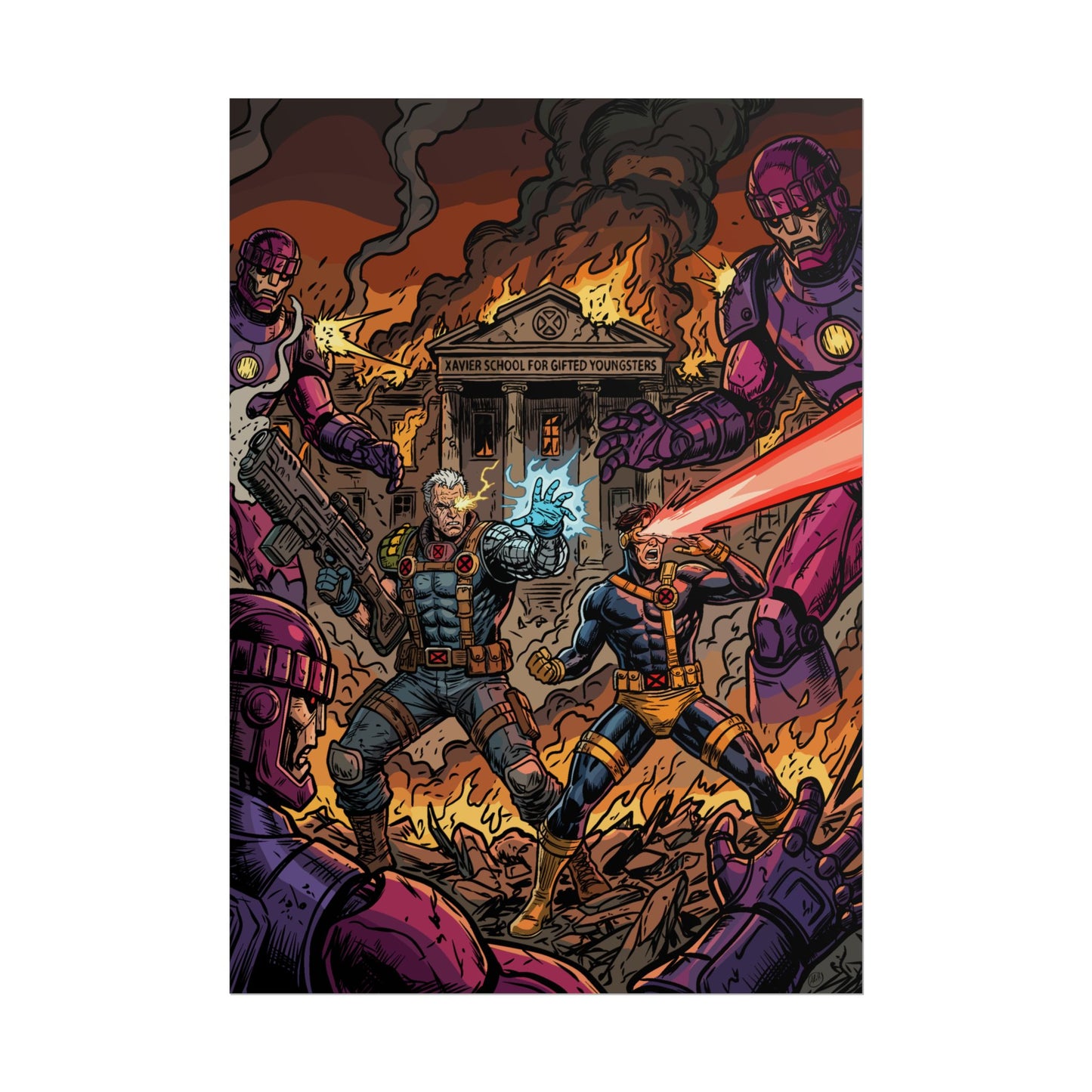 Summers vs. Sentinels - Poster