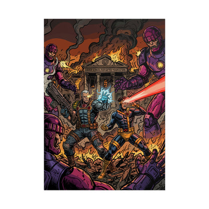 Summers vs. Sentinels - Poster