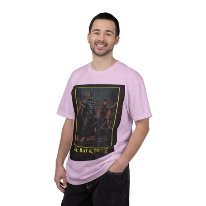 “The Bat & The Cat” Vintage Comic Poster Tee