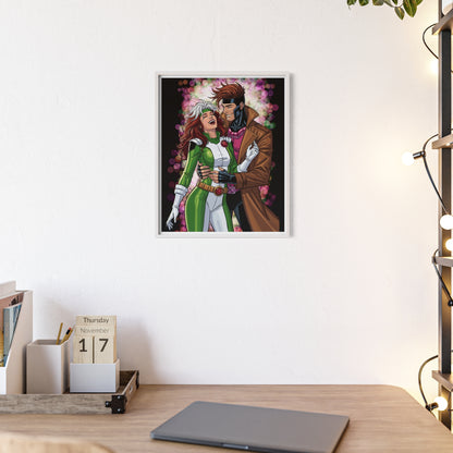 Thief & Belle - Poster with Wooden Frame