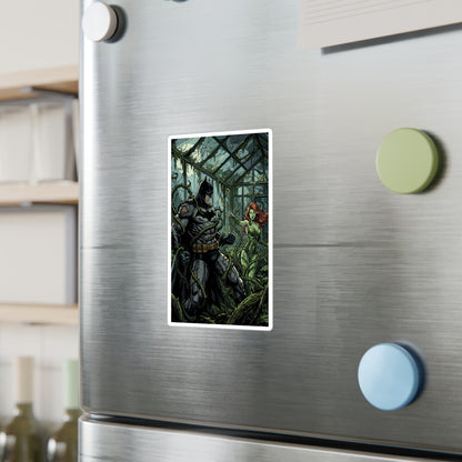 Batman & Poison Ivy Greenhouse Sticker