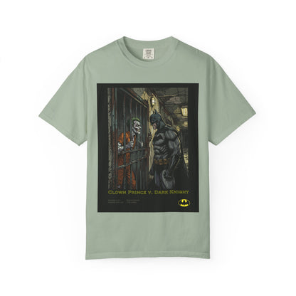 Batman vs Joker Graphic T‑Shirt — "Clown Prince V. Dark Knight" Comic Art Tee