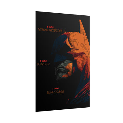 Batman 'I Am Vengeance' Rolled Poster