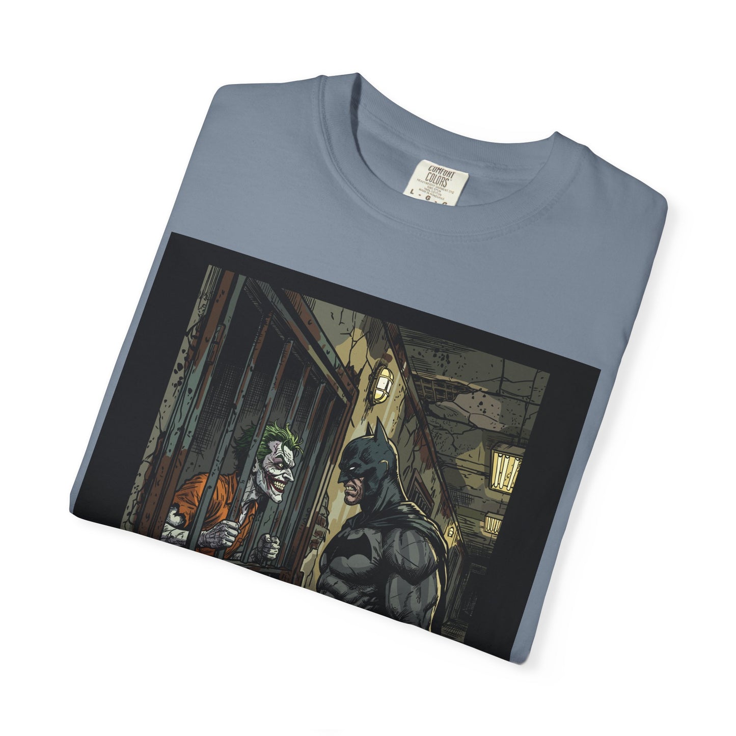 Batman vs Joker Graphic T‑Shirt — "Clown Prince V. Dark Knight" Comic Art Tee