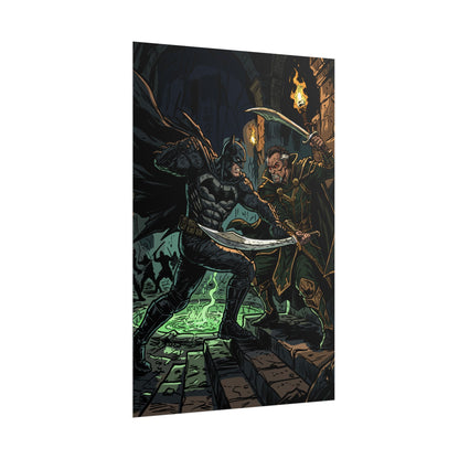 Batman vs. Ra’s al Ghul Rolled Poster