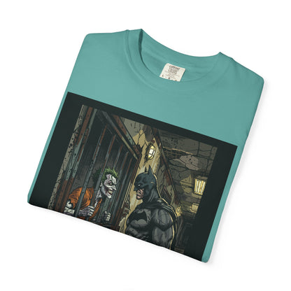 Batman vs Joker Graphic T‑Shirt — "Clown Prince V. Dark Knight" Comic Art Tee