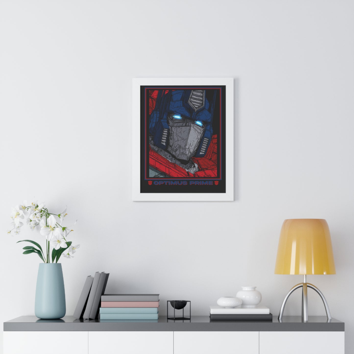 Optimus Prime Framed Poster