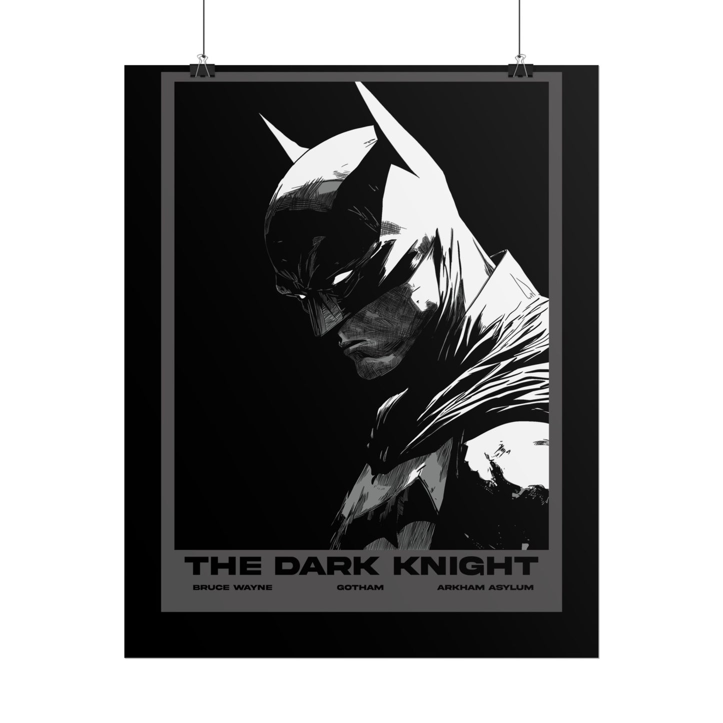 Batman Noir Cinematic Poster