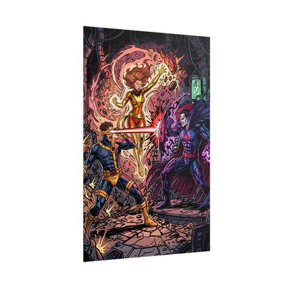 Cyclops and Jean Versus Mister Sinister