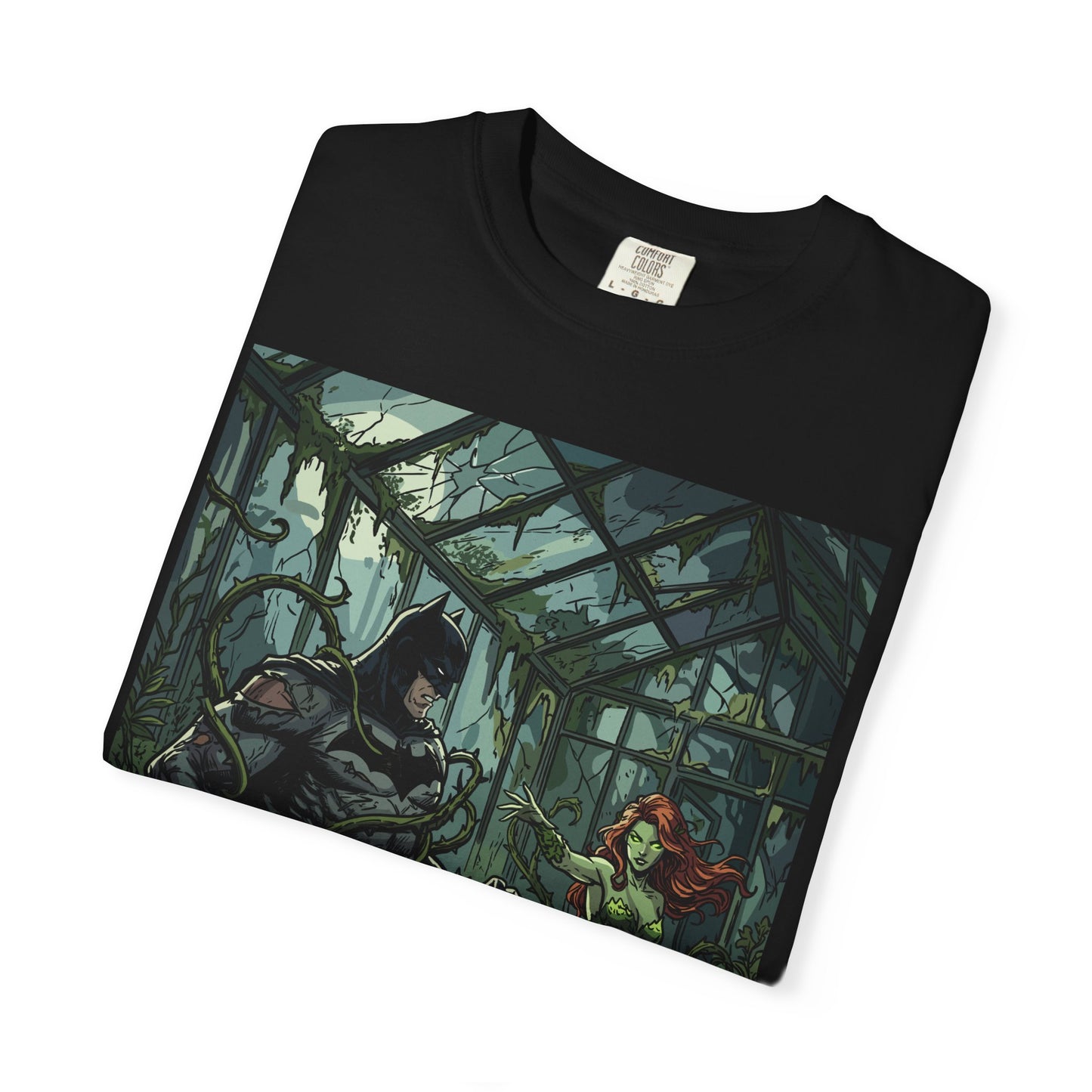Batman & Poison Ivy Greenhouse Showdown T-Shirt