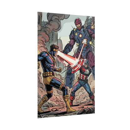 Scott & Steve Teamup - Rolled Poster