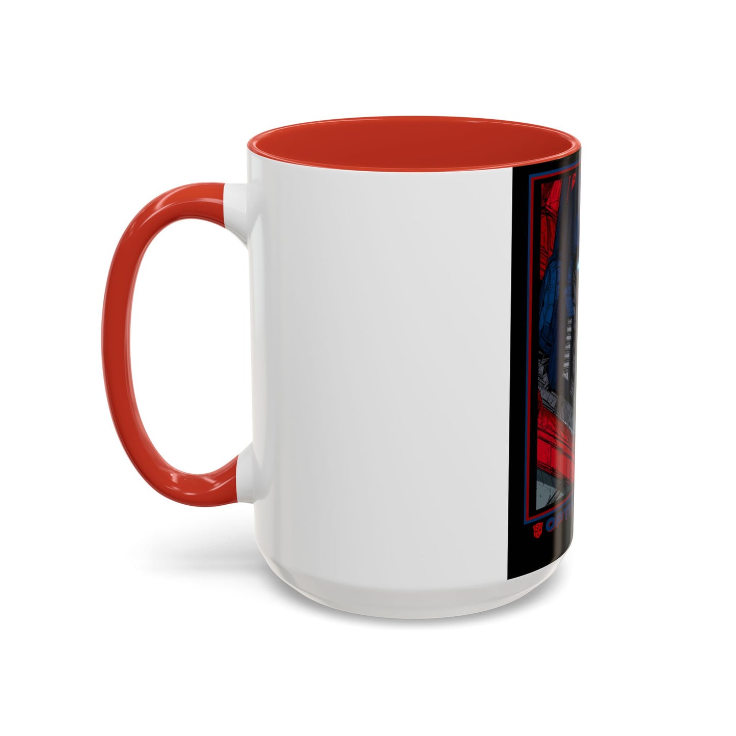 Optimus Prime Coffee Mug — Retro Robot Accent Ceramic Mug