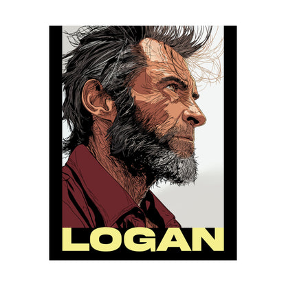 Wolverine - Logan Text Poster