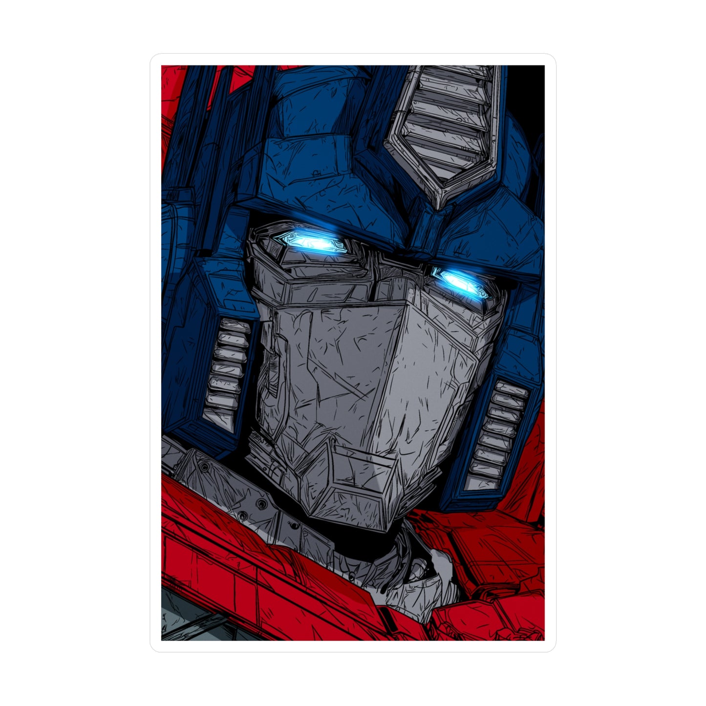 Optimus Prime Vinyl Decal