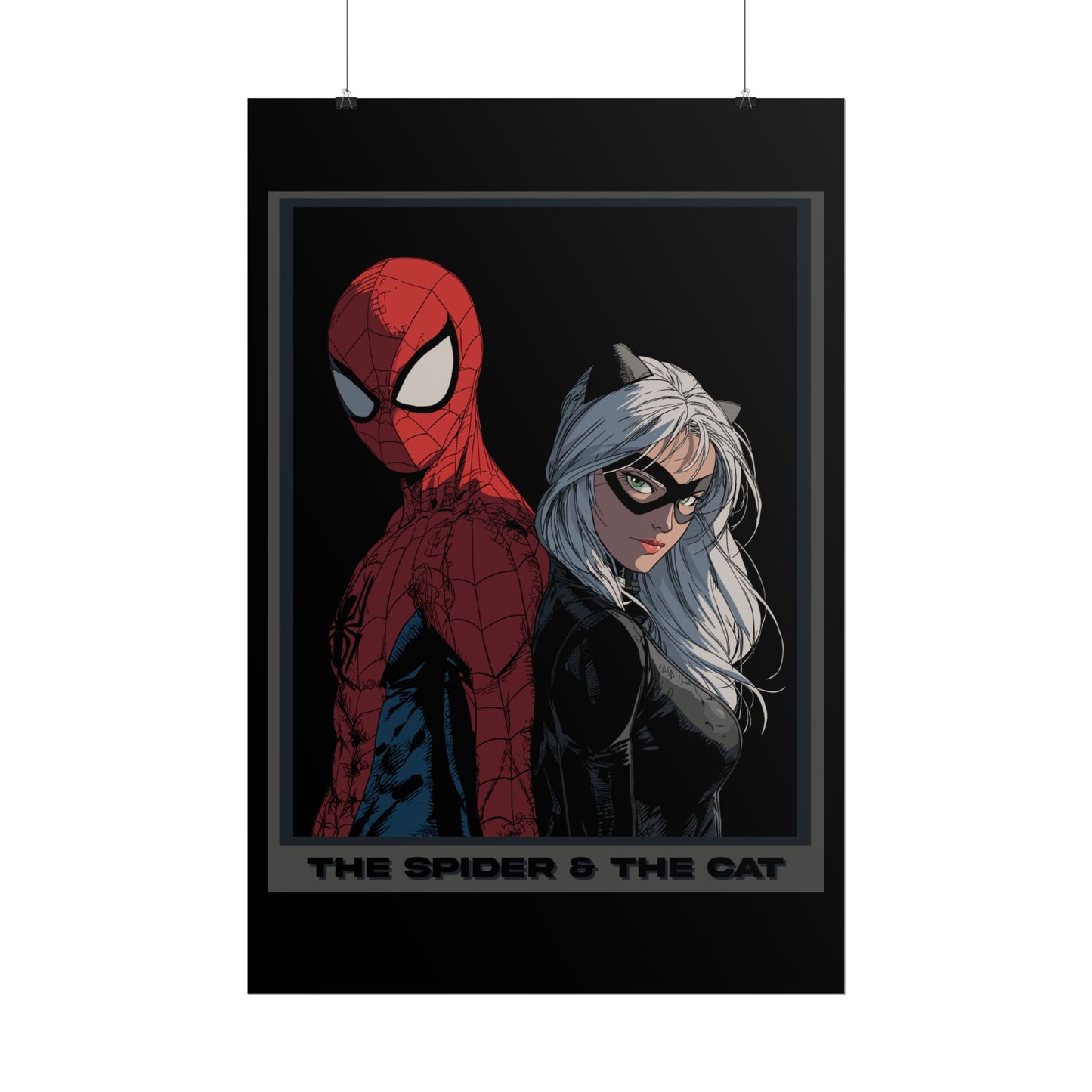Spider & Cat Cinematic Comic Poster