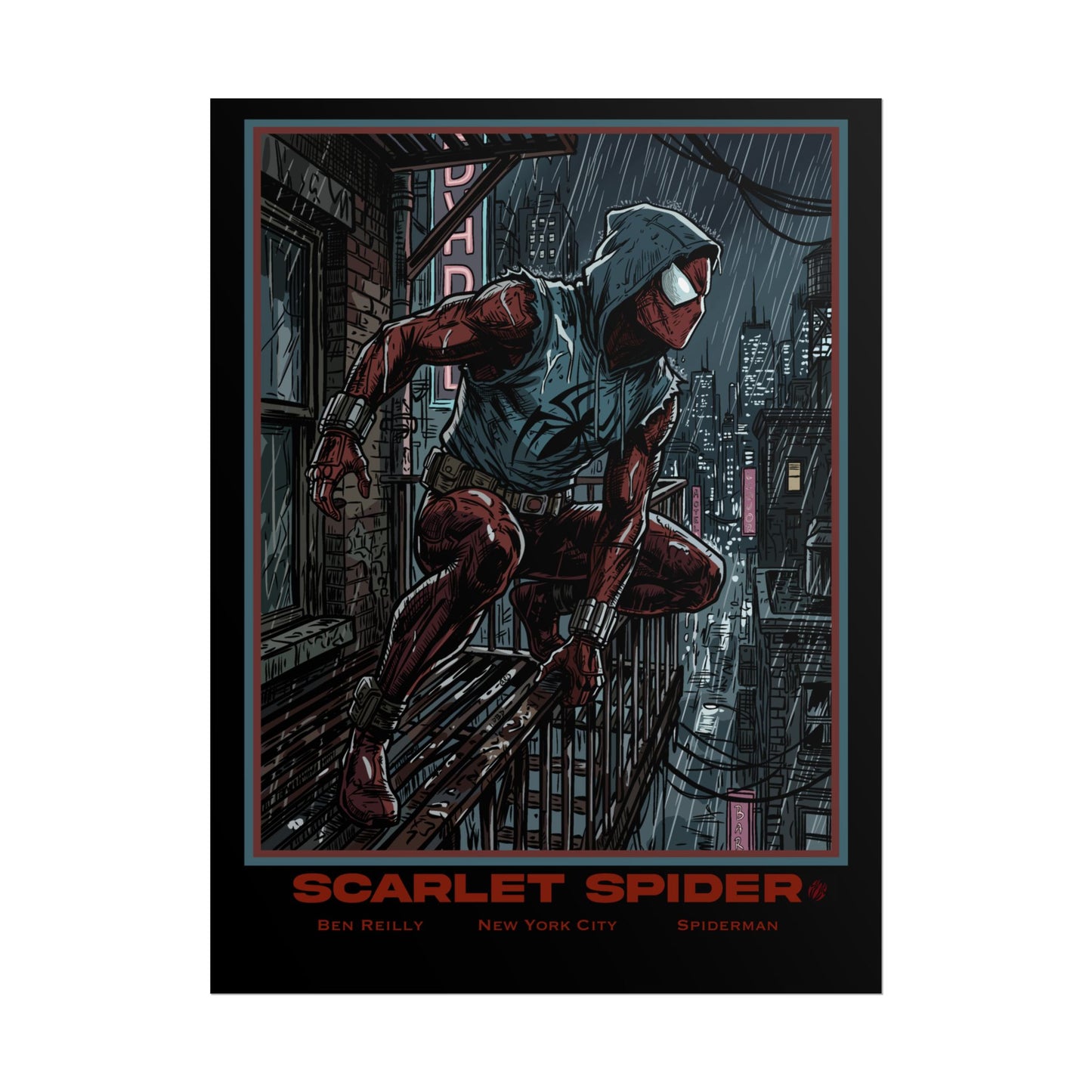 Scarlet Spider Cinematic Poster