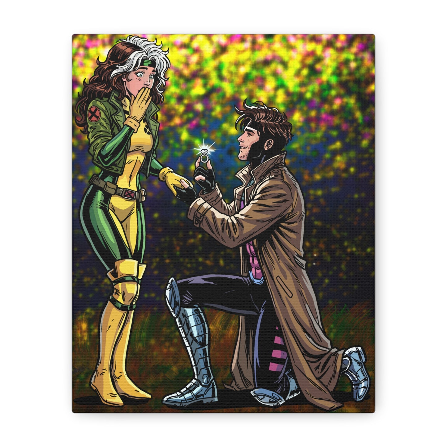 Thief and Belle #3 - Canvas Print