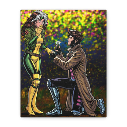 Thief and Belle #3 - Canvas Print