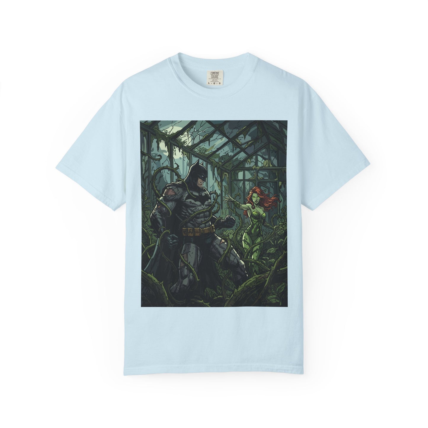 Batman & Poison Ivy Greenhouse Showdown T-Shirt