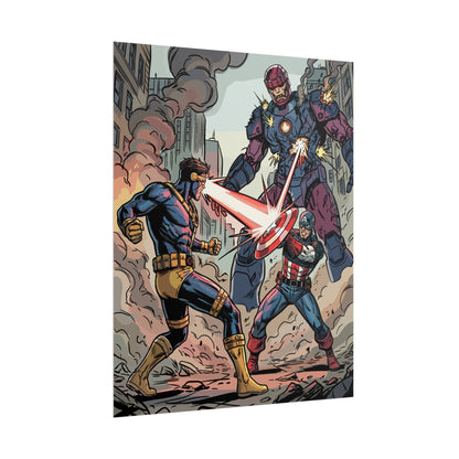 Scott & Steve Teamup - Rolled Poster