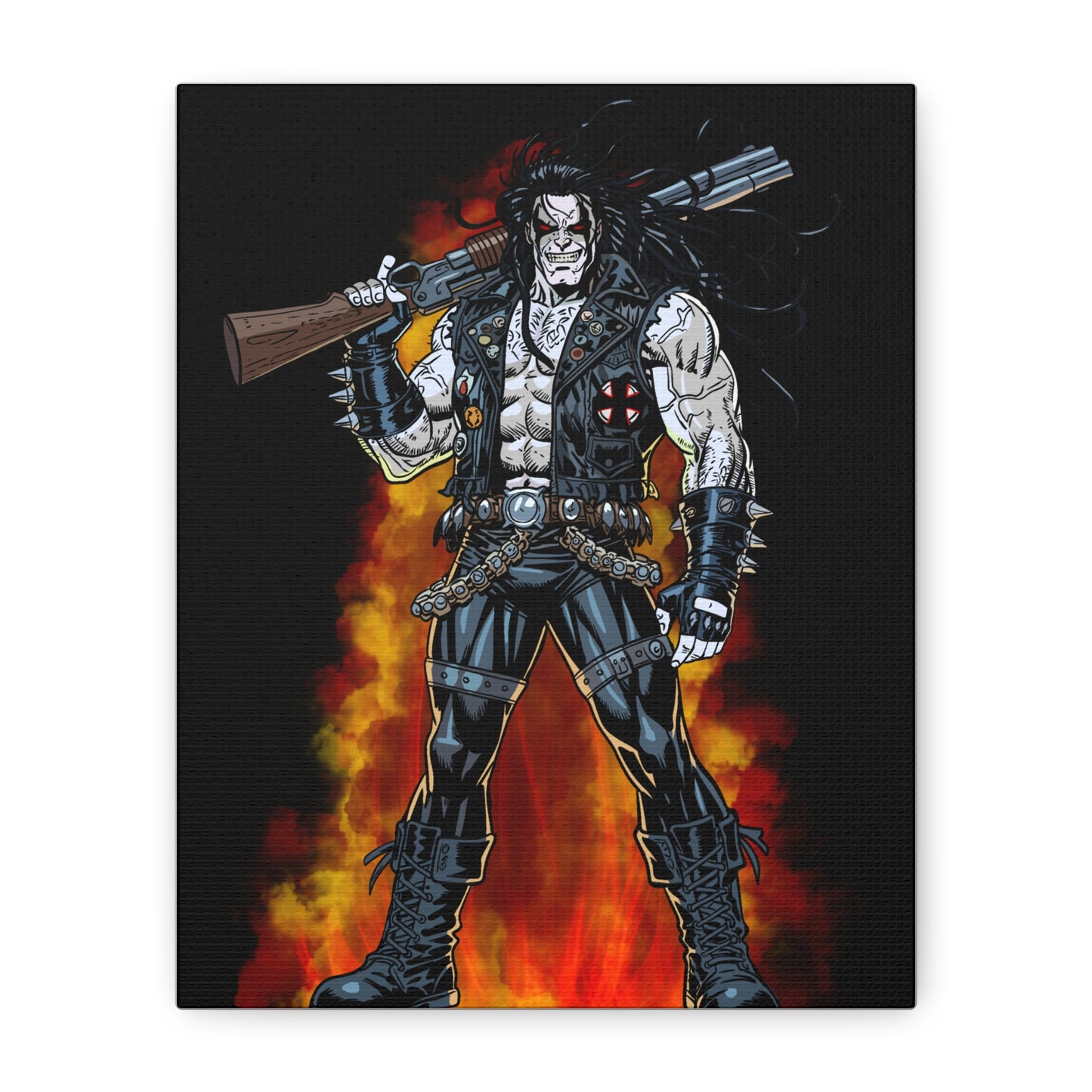 The Main Man Bounty Hunter - Matte Stretched Wall Art