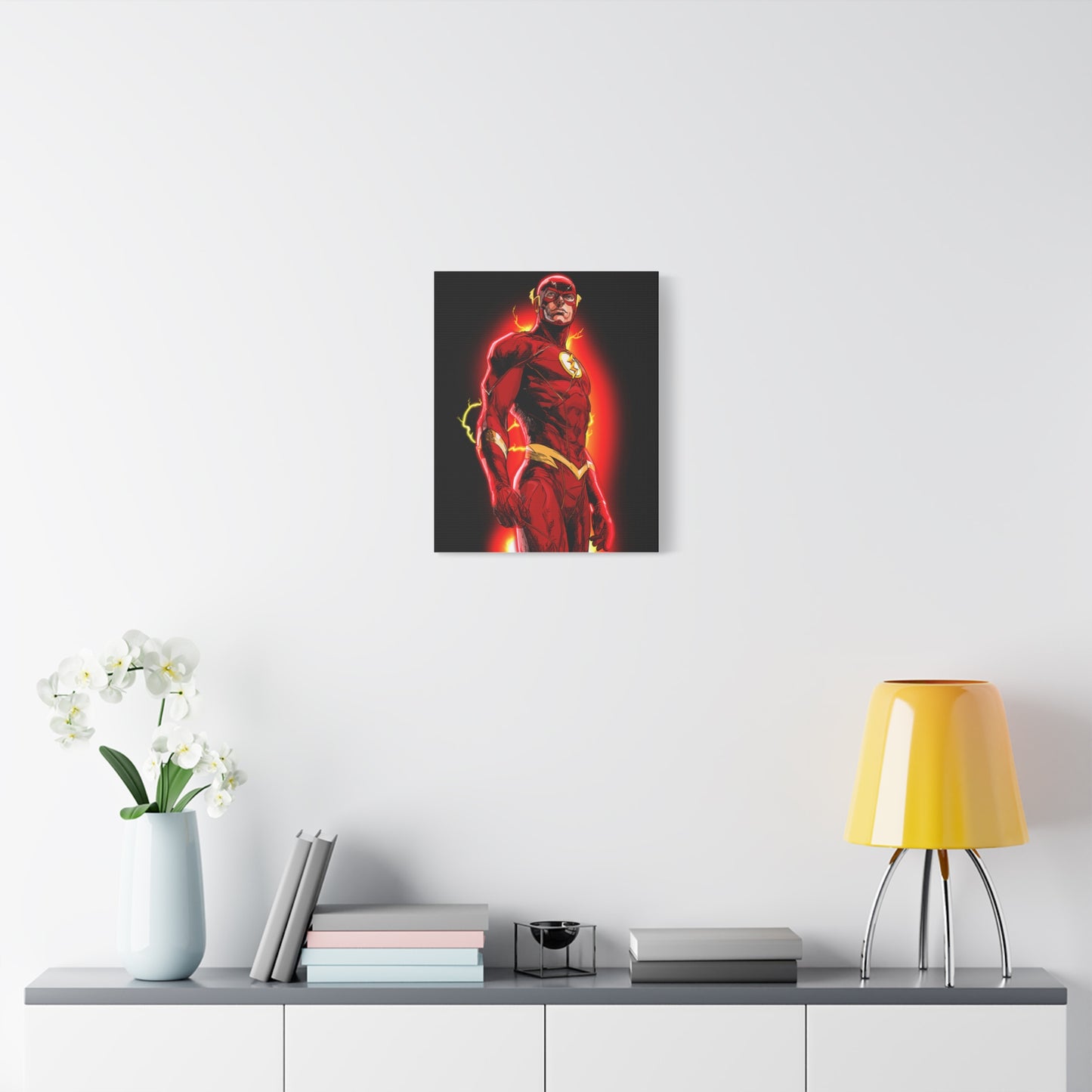 Scarlet Speed - Matte Canvas Print