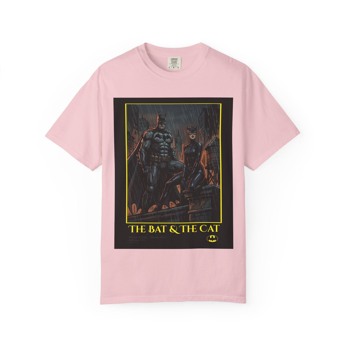 “The Bat & The Cat” Vintage Comic Poster Tee
