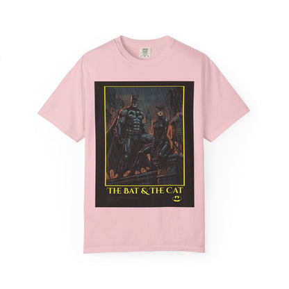 “The Bat & The Cat” Vintage Comic Poster Tee
