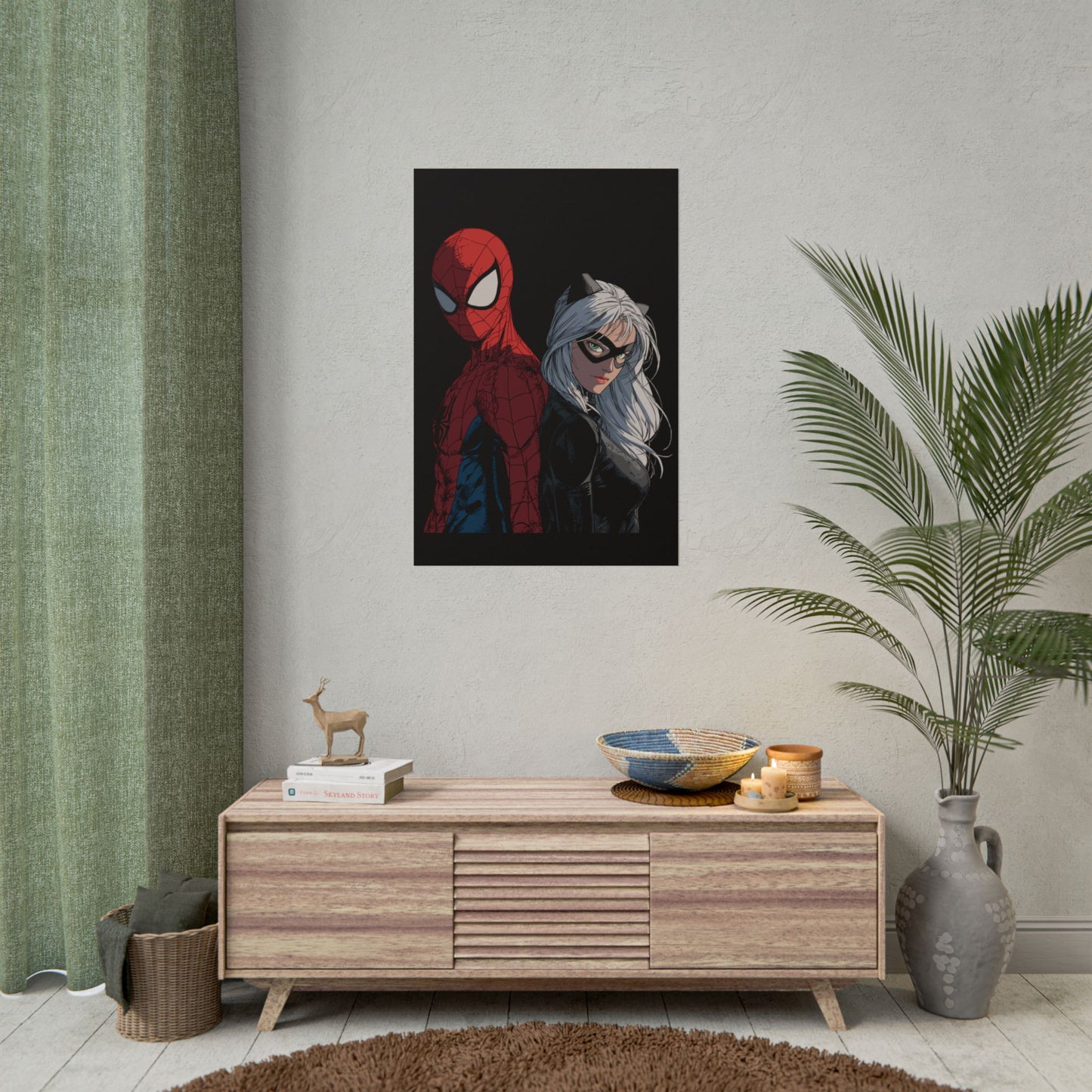 Spider-Man & Black Cat Rolled Poster