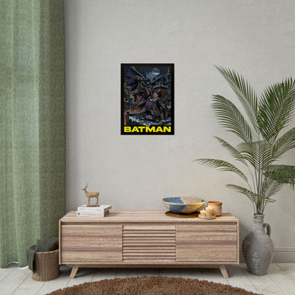 Batman vs Penguin Cinematic Rolled Poster