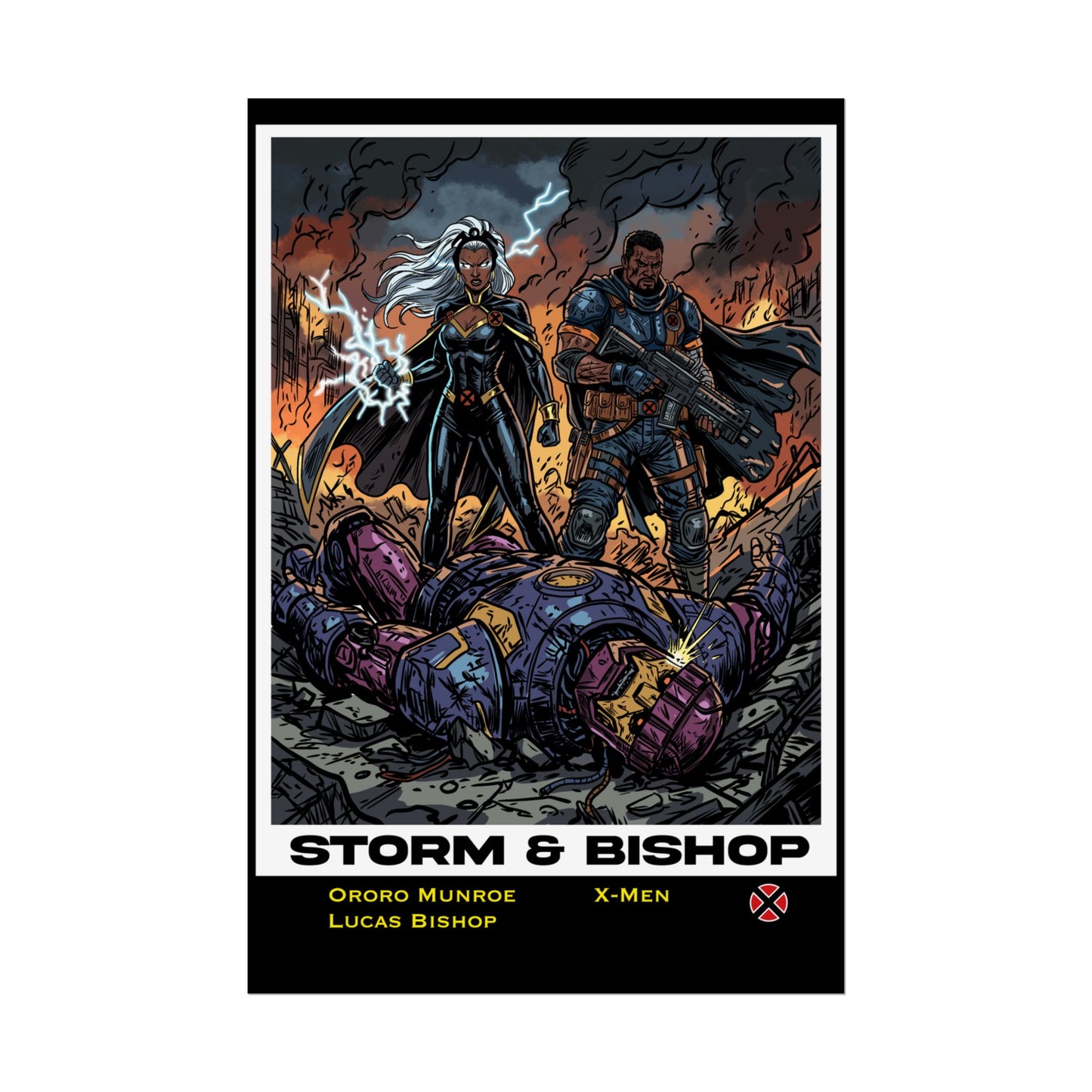 Storm & Bishop Cinematic Poster