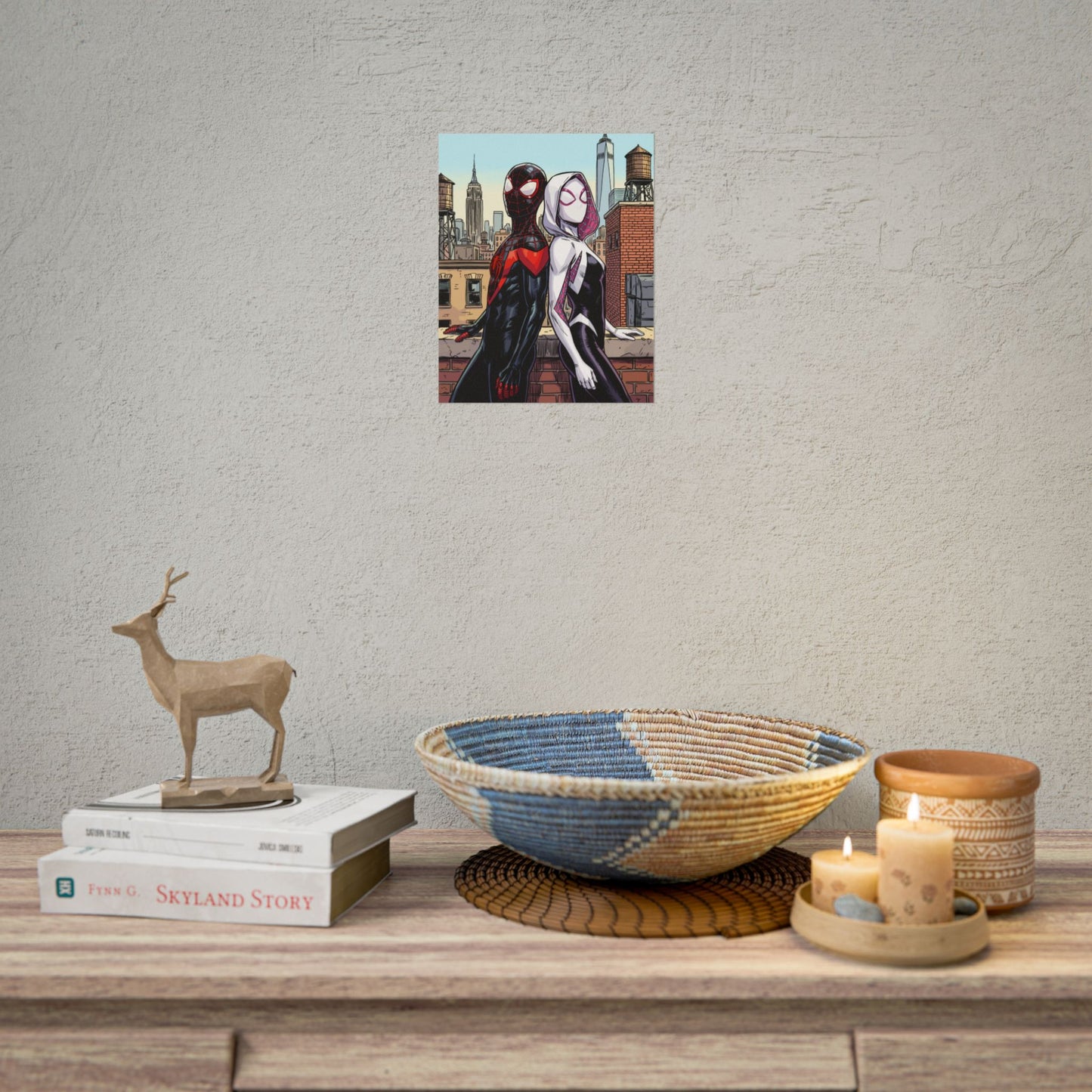 Miles & Gwen - Rolled Poster