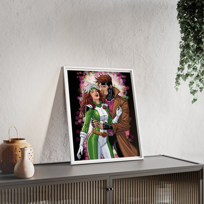 Thief & Belle - Poster with Wooden Frame