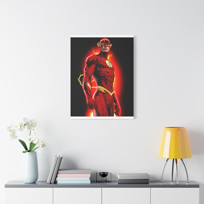 Scarlet Speed - Matte Canvas Print